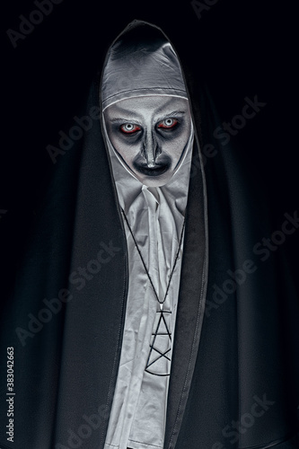 portrait of evil nun