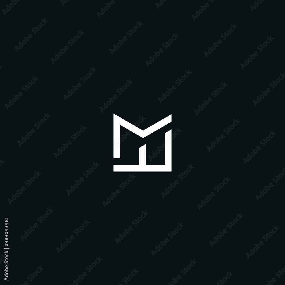 MF / FM initial logo design MF / FM initial logo design