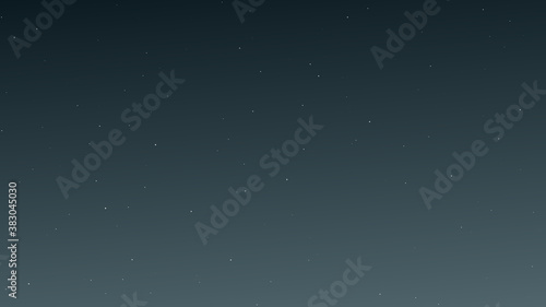 Night sky with many stars