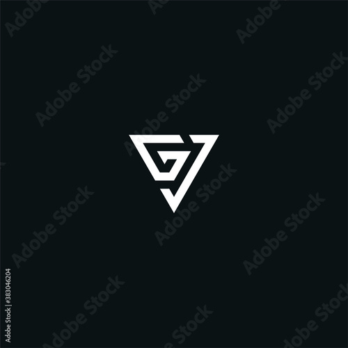 Free Download GJ / JG initial logo design - GFXLoad