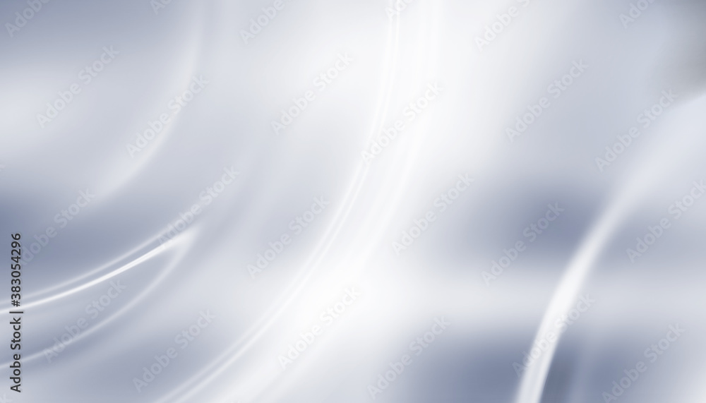 Abstract white and gray futuristic background. Light lines, waves. Blank gradient banner. Abstract white and gray futuristic background. Light lines, waves. Blank gradient banner.