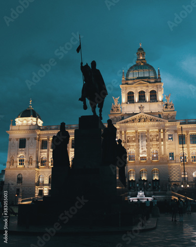 st. wenceslas statue
national museum photo