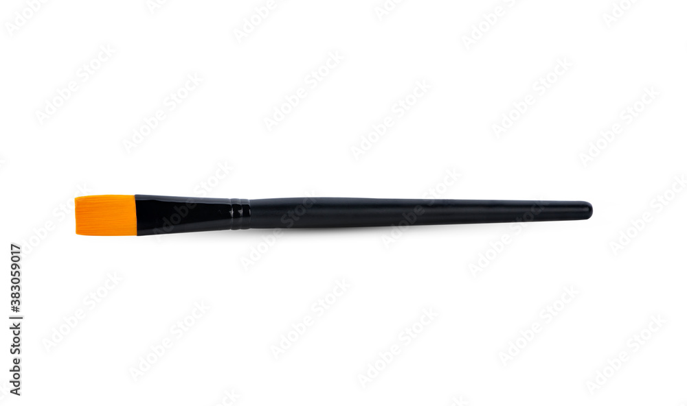 paintbrush isolated on white background. paintbrush isolated on white background.
