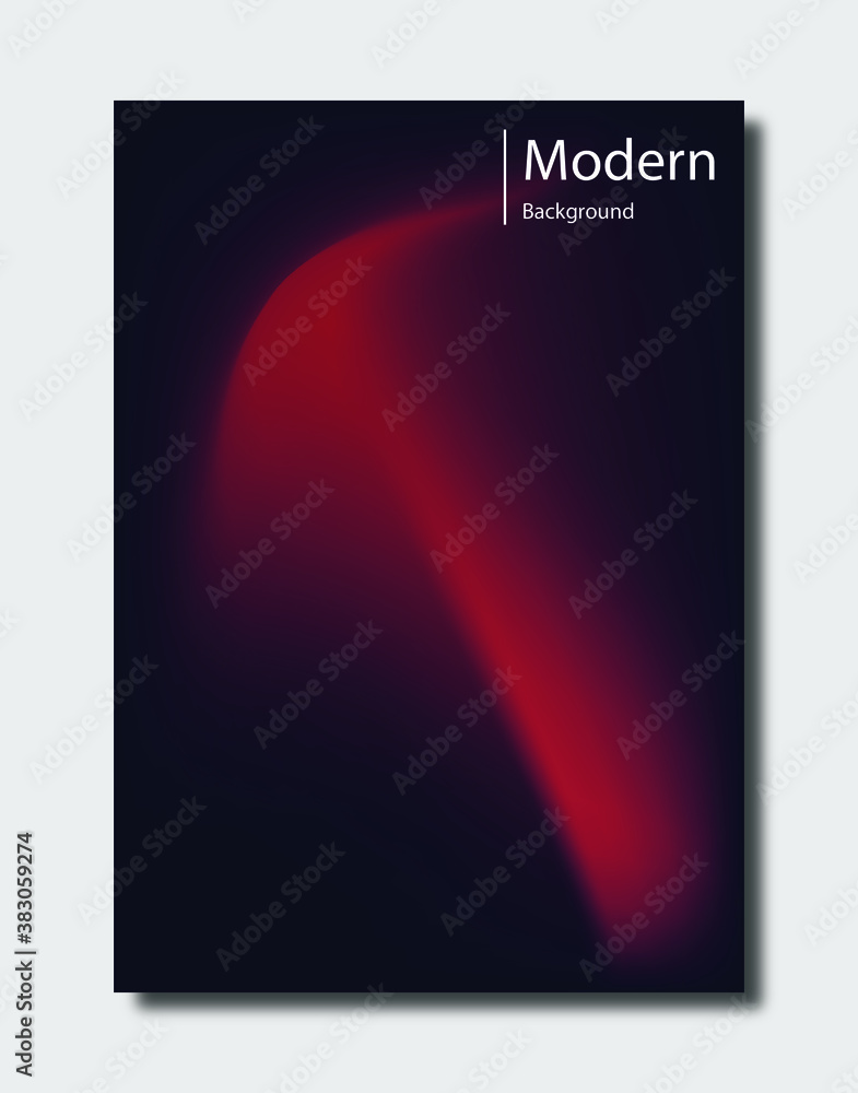 Colorful modern gradient background for template, brochure, flyer, cover design.