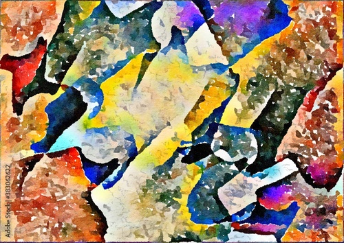 Watercolor abstract artistic background for design. 