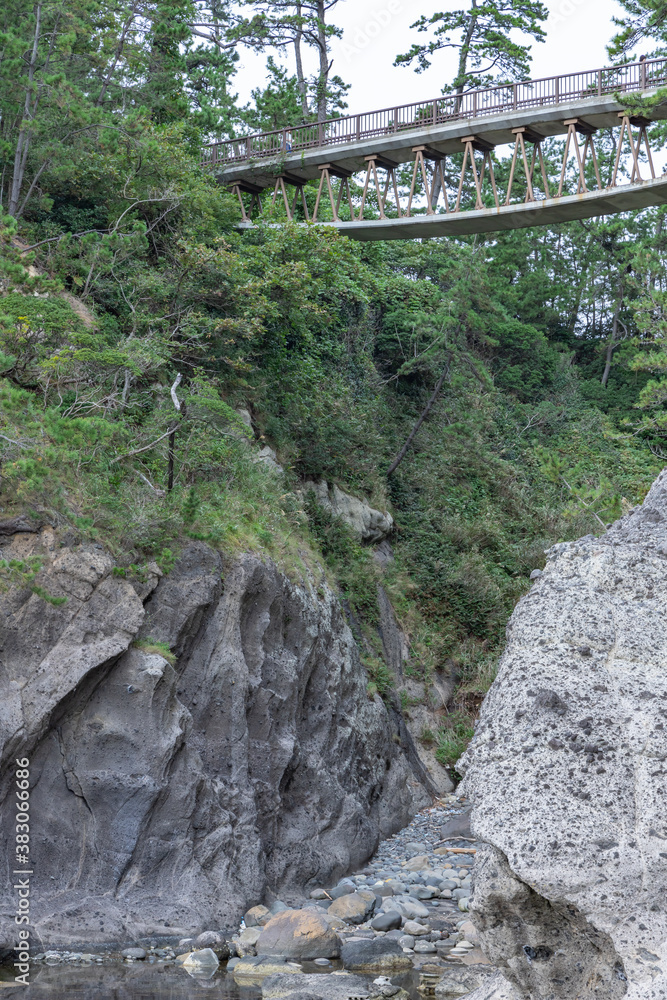 Fototapeta premium bridge Noto peninsula in Japan