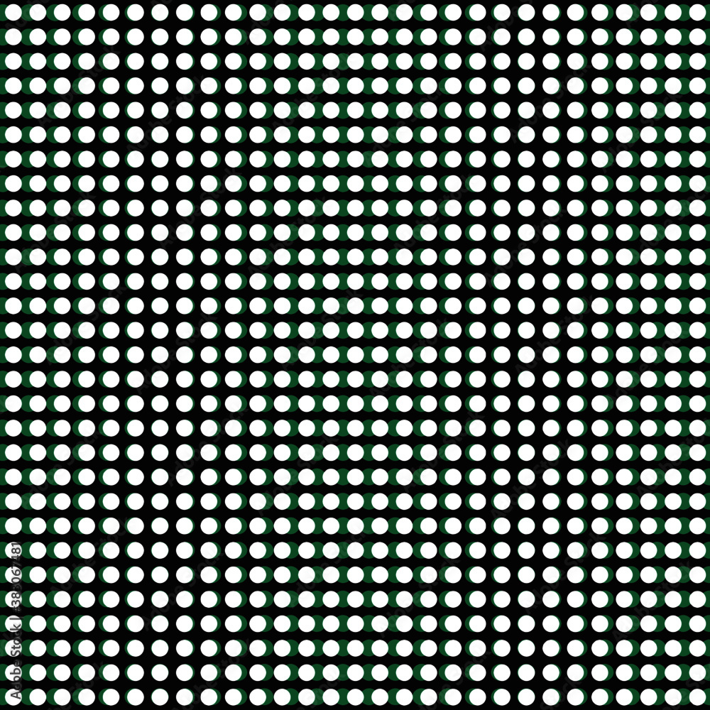 white and green dots pattern. white and green dots pattern.