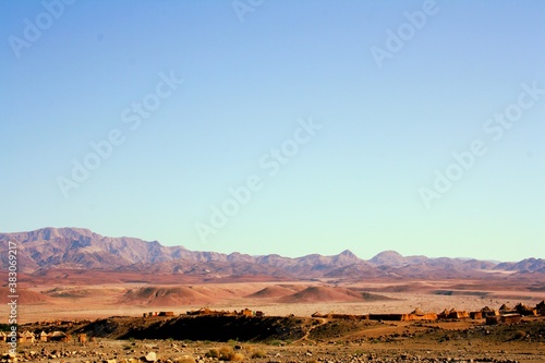 Vast Namibian Desert
