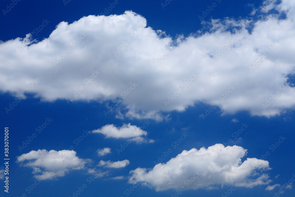 青空と雲 青空と雲