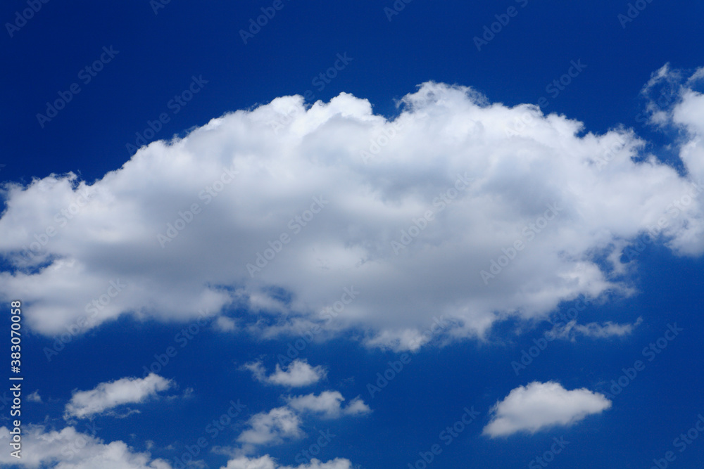 Obraz premium 青空と雲