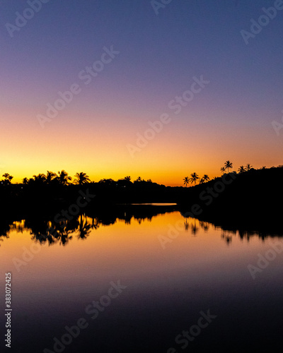 Fototapeta Naklejka Na Ścianę i Meble -  Sunset at Pituaçu