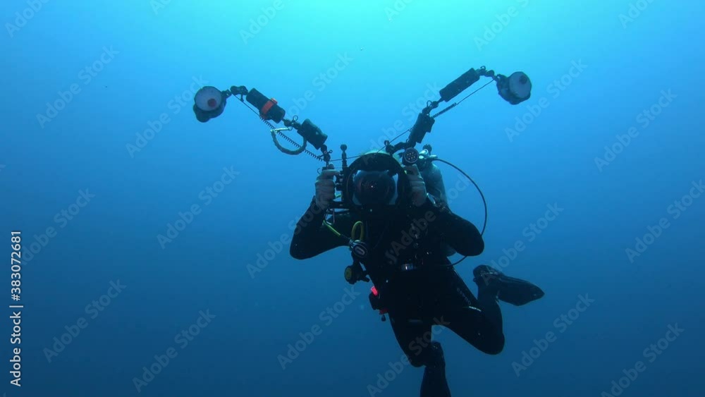 Underwater photographer Underwater photographer