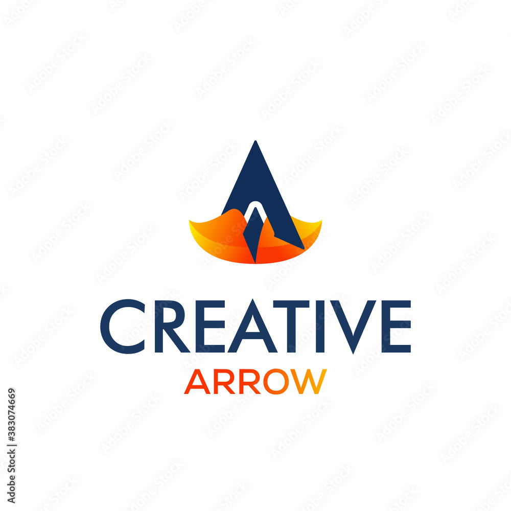 Creative arrow logo, arrow design concept, arrow energy, arrow power concept, direction logo Creative arrow logo, arrow design concept, arrow energy, arrow power concept, direction logo