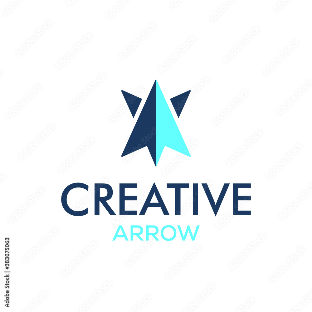 Creative arrow logo, arrow design concept, arrow energy, arrow power concept, direction logo Creative arrow logo, arrow design concept, arrow energy, arrow power concept, direction logo