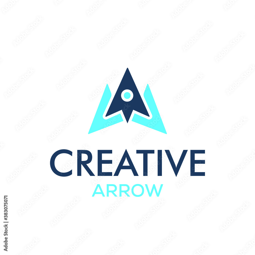 Creative arrow logo, arrow design concept, arrow energy, arrow power concept, direction logo Creative arrow logo, arrow design concept, arrow energy, arrow power concept, direction logo