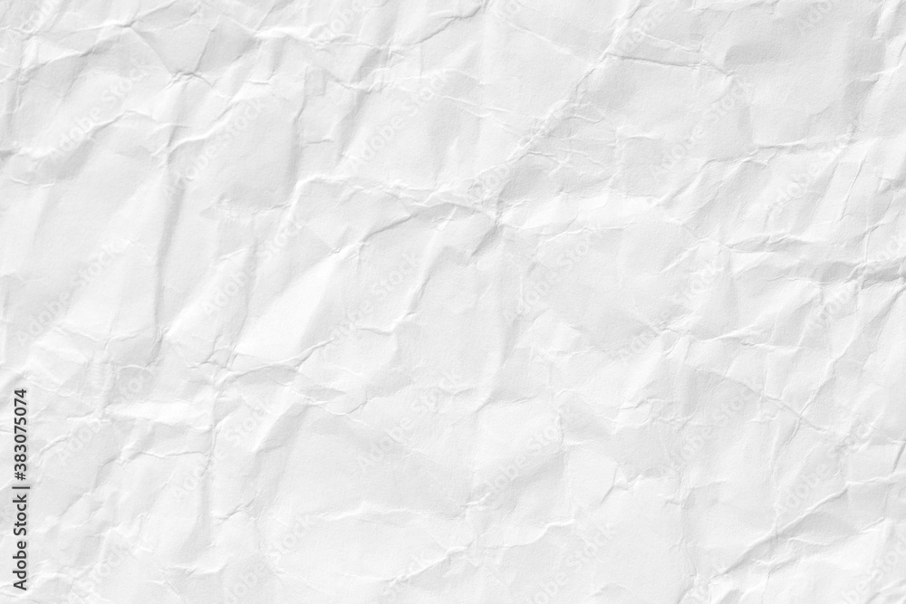 White crumpled paper background, texture old for web design screensavers. Template for various purposes or creating packaging. White crumpled paper background, texture old for web design screensavers. Template for various purposes or creating packaging.