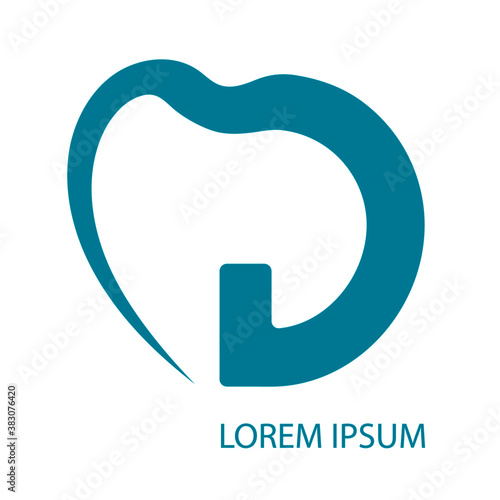Logotype concept for a dentist company.