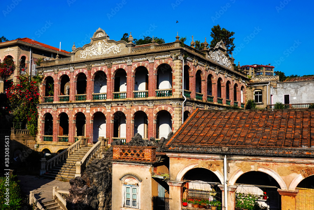 Fototapeta premium building in Gulangyu island,China