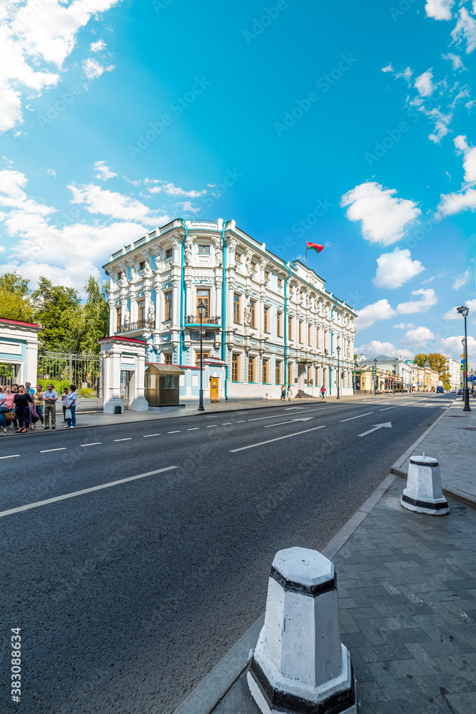 Maroseyka street, Embassy of the Republic of Belarus in Moscow.