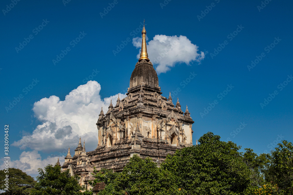 The Gawdawpalin Pahto temple in Bagan, Myanmar.