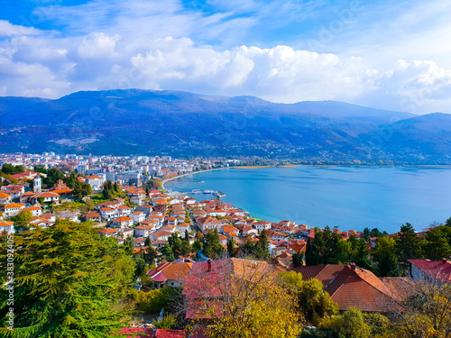 Viewpoint Ohrid, North Macedonia.