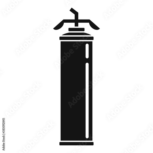 Adhesive polyurethane foam icon. Simple illustration of adhesive polyurethane foam vector icon for web design isolated on white background