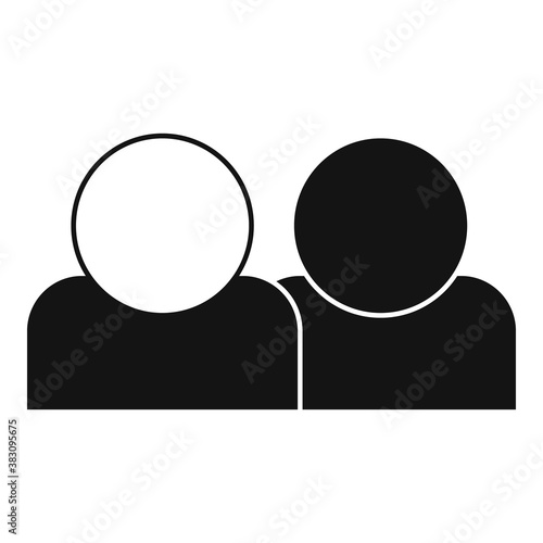 Stop racism integrity icon. Simple illustration of stop racism integrity vector icon for web design isolated on white background