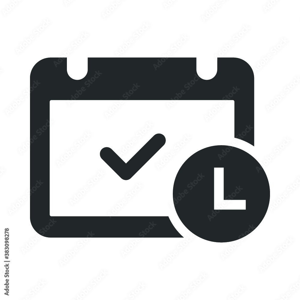 Appointment Schedule Icon, Time management and Schedule, upcoming event, Save the date Appointment Schedule Icon, Time management and Schedule, upcoming event, Save the date