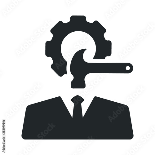 Business expert icon
