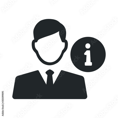 Account information icon, personal information, user account, account info © opaq11