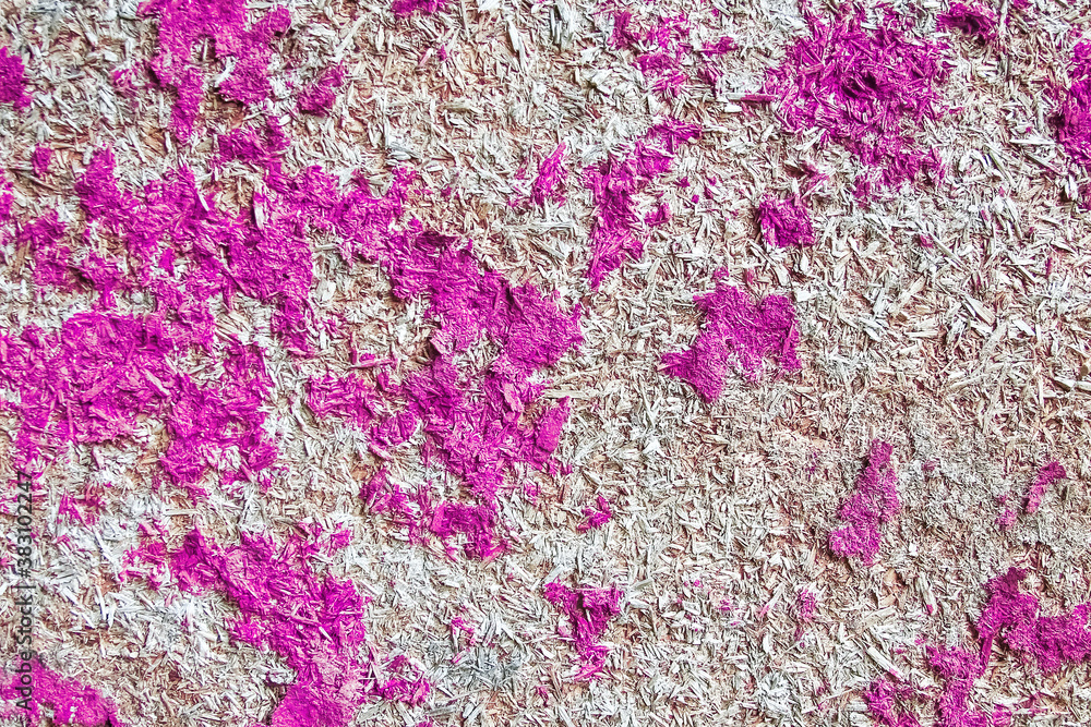 Obraz premium Beautiful plate background sawdust old