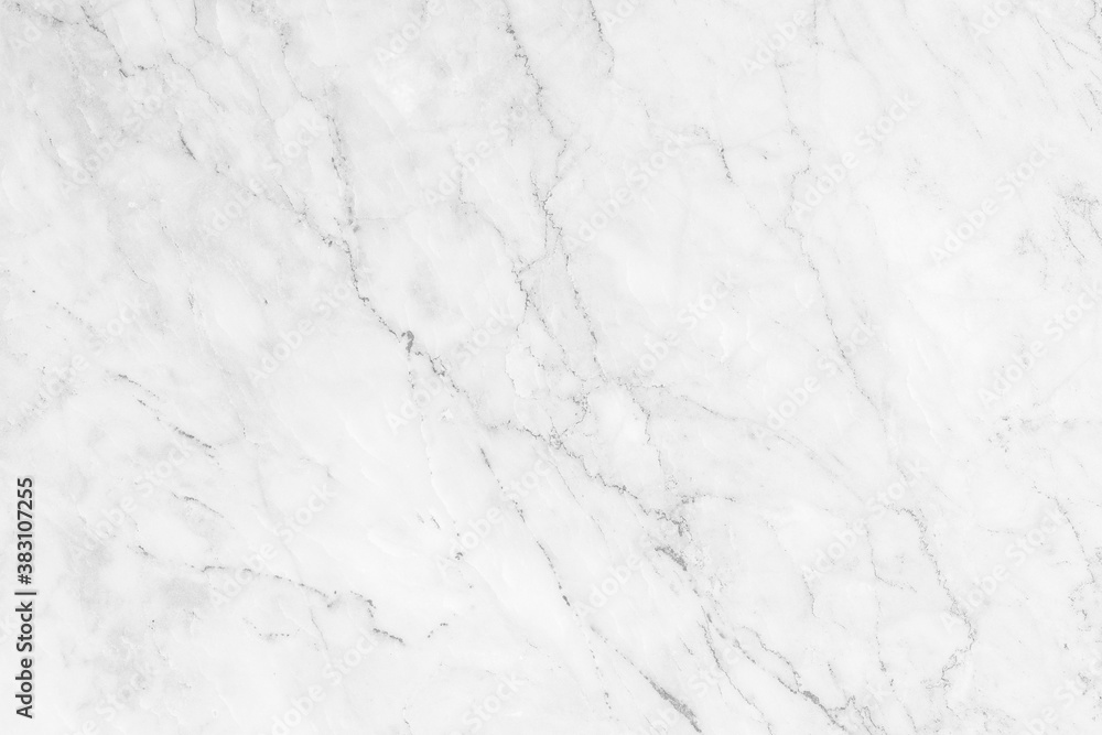 Close up of white marble pattern texture, abstract natural background