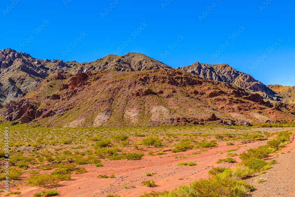 Arid Landscape Brava Lagoon Reserve La Rioja, Argentina Arid Landscape Brava Lagoon Reserve La Rioja, Argentina