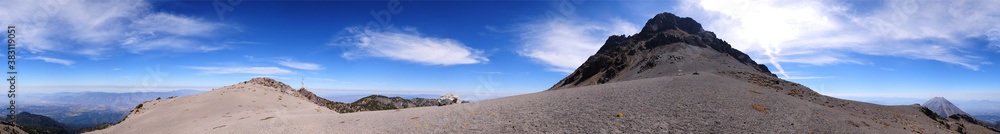 Vista desde el Nevado de Colima