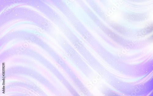Light Purple vector template with space stars. Modern abstract illustration with Big Dipper stars. Pattern for astrology websites.