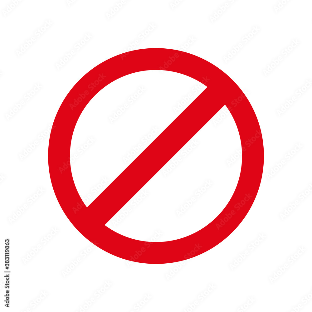 no entry restriction sign forbidding parking etc. Red round sign isolated on white background. Vector EPS 10 no entry restriction sign forbidding parking etc. Red round sign isolated on white background. Vector EPS 10