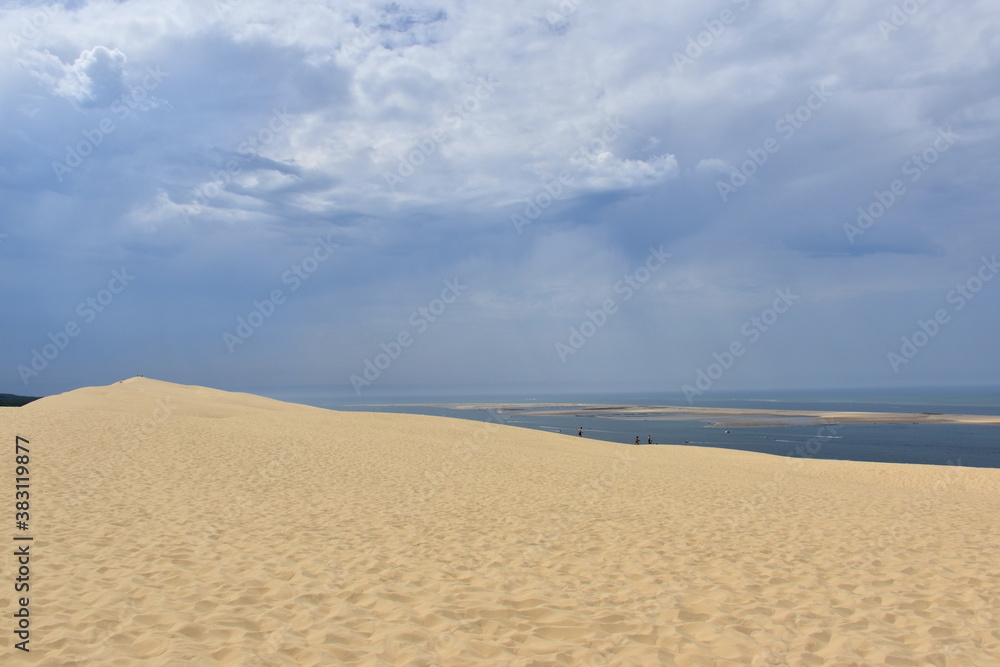 Dune du Pilat in der Bucht von Arcachon Dune du Pilat in der Bucht von Arcachon