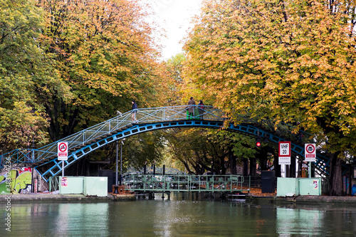 Brücken über den Canal Saint-Martin, Paris 