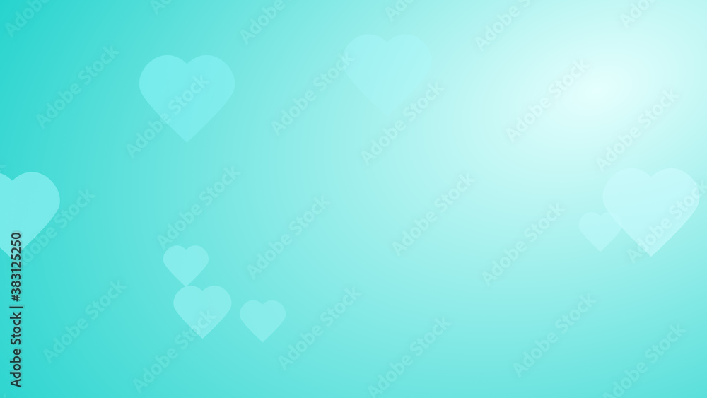Medical health green blue hearts pattern background. Abstract healthcare technology and science concept. Medical health green blue hearts pattern background. Abstract healthcare technology and science concept.