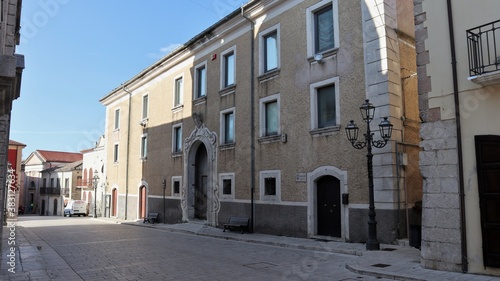 Fototapeta Naklejka Na Ścianę i Meble -  Nusco - Palazzo Vescovile