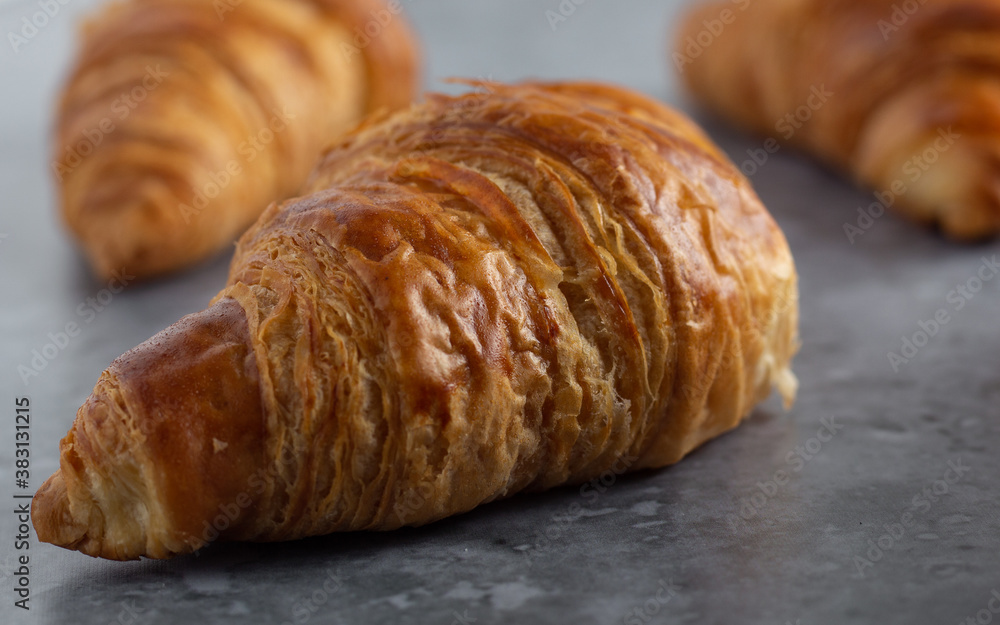 Croissant. Baked pastry