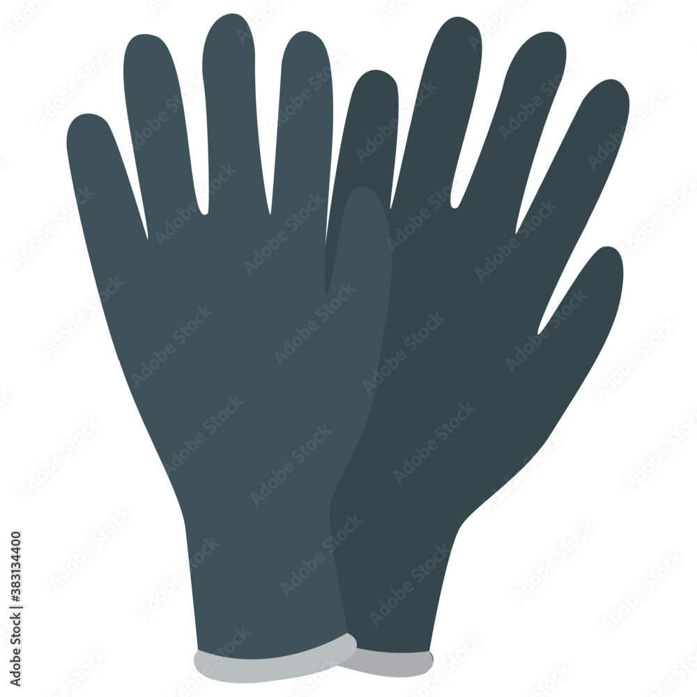 Obraz premium Hand protection rubber gloves