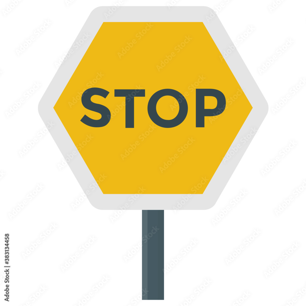 Stop board icon design
Stop board icon design