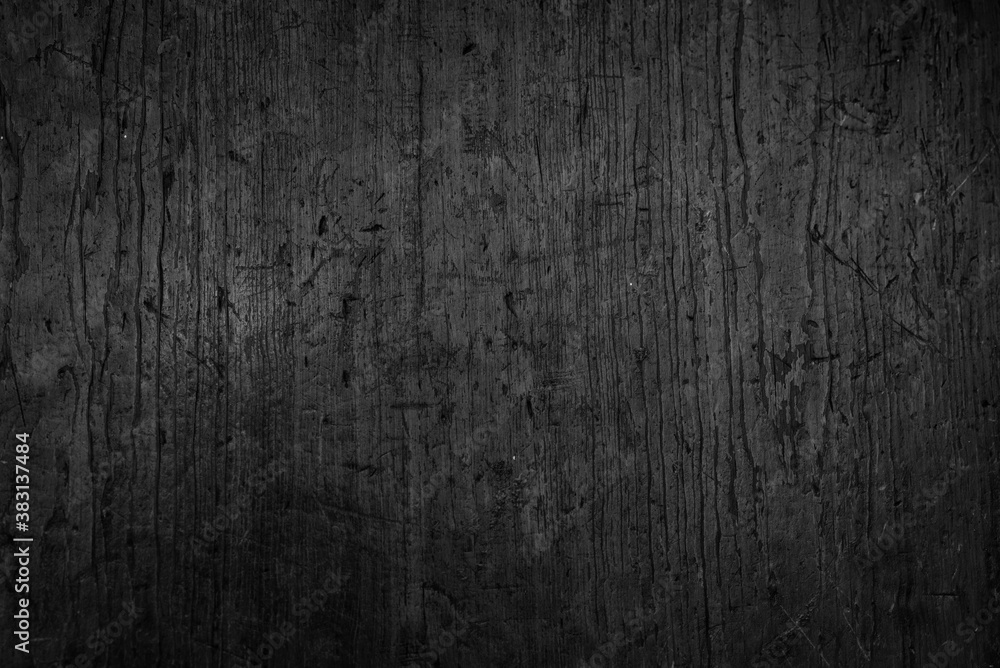 black and white wood grunge texture background