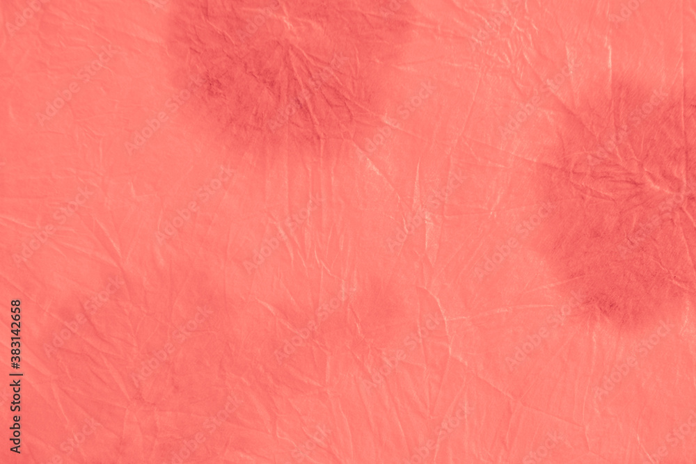 custom made wallpaper toronto digitalTie Dye Batik Print. Living Coral Abstract