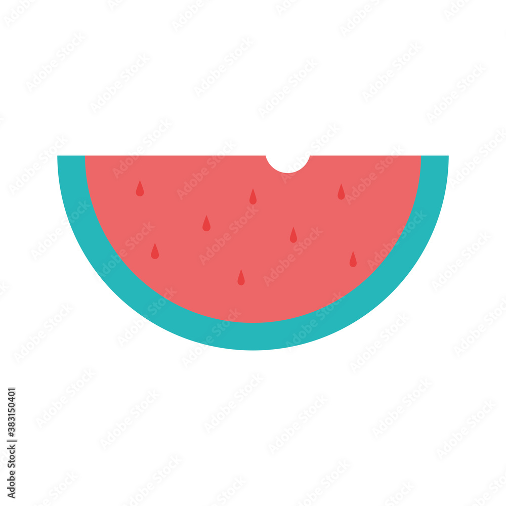 watermelon flat style icon vector design watermelon flat style icon vector design
