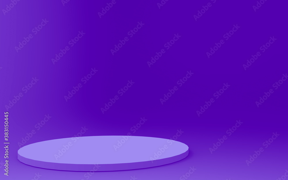 3d purple violet cylinder podium minimal studio background. Abstract 3d geometric shape object illustration render. Display for cosmetic perfume fashion product. 3d purple violet cylinder podium minimal studio background. Abstract 3d geometric shape object illustration render. Display for cosmetic perfume fashion product.