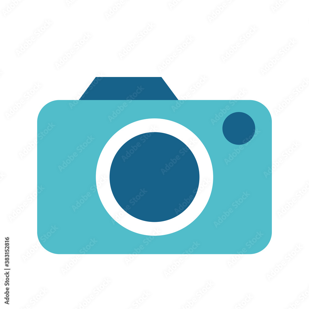 camera device flat style icon vector design camera device flat style icon vector design