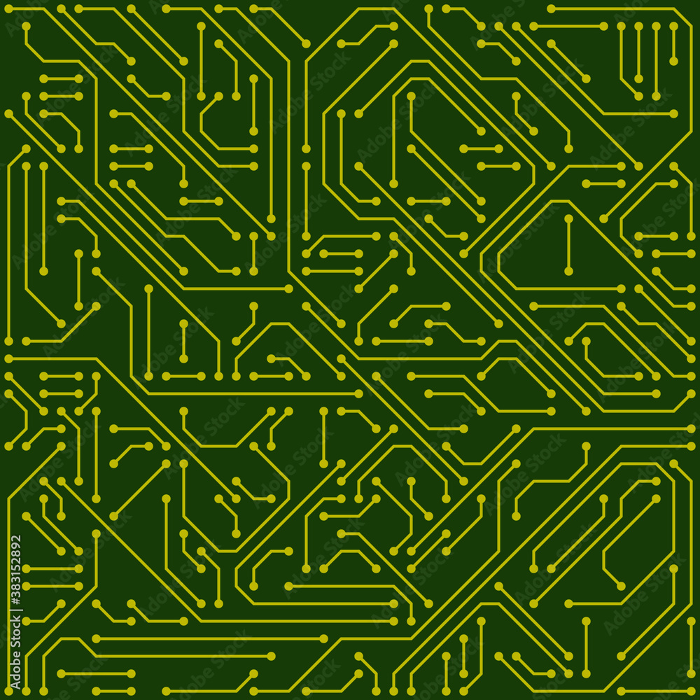 High tech circuit board vector background High tech circuit board vector background