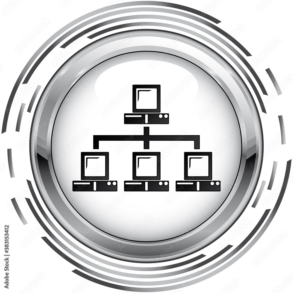 Fototapeta premium lan icon